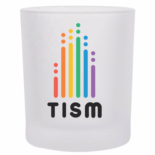 TISM Original Logo Rocks Glass