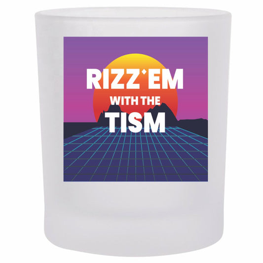 Rizz Em With The TISM Rocks Glass