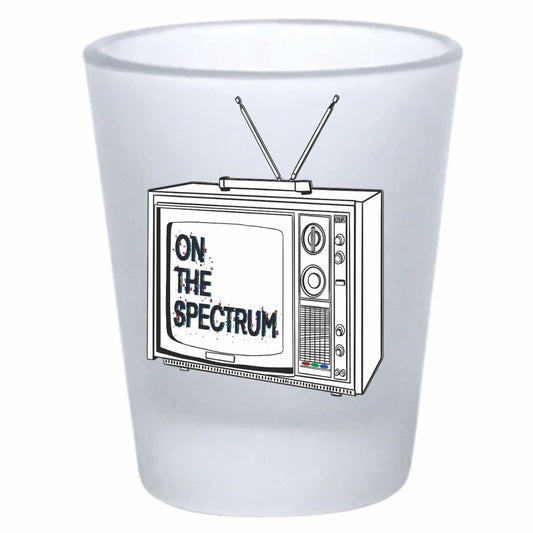 On The Spectrum Shot Glass